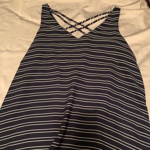 Reversible Stripped Cross Cross tank